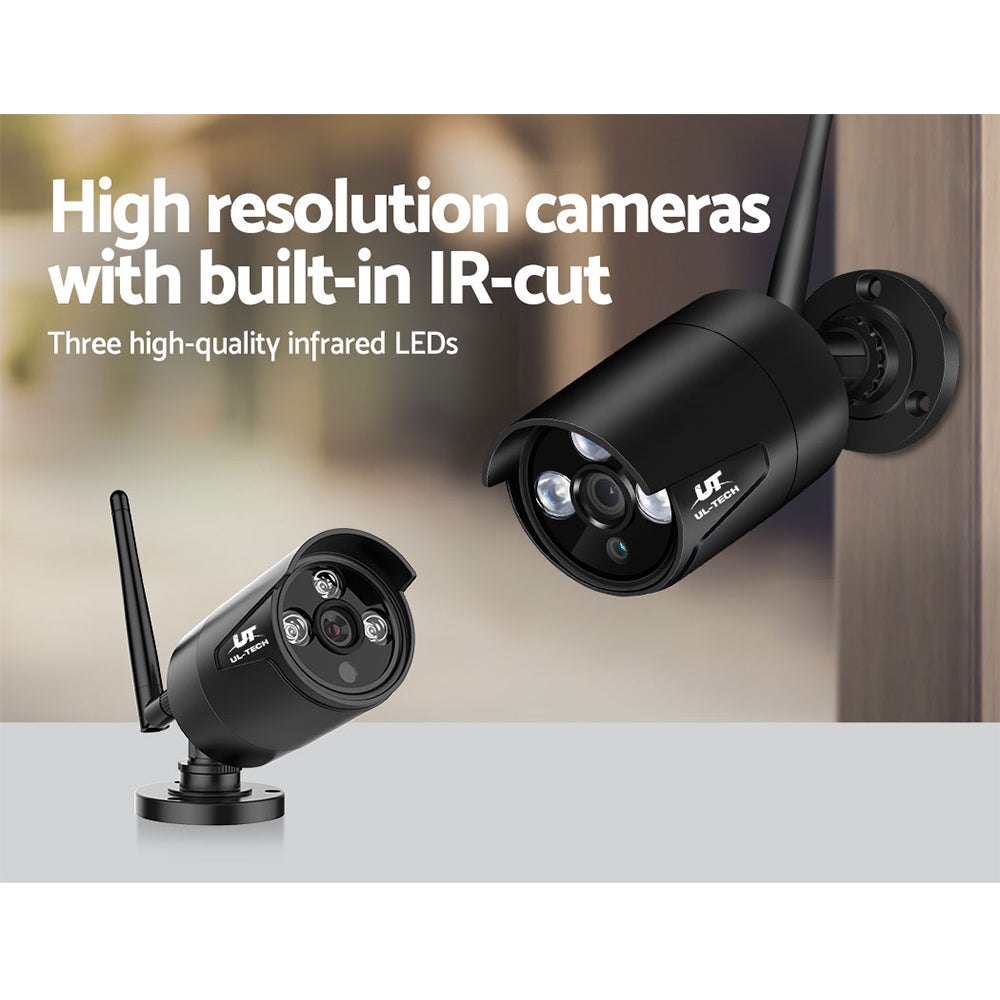 NNEDSZ -1080P Wireless Security Camera System IP CCTV Home