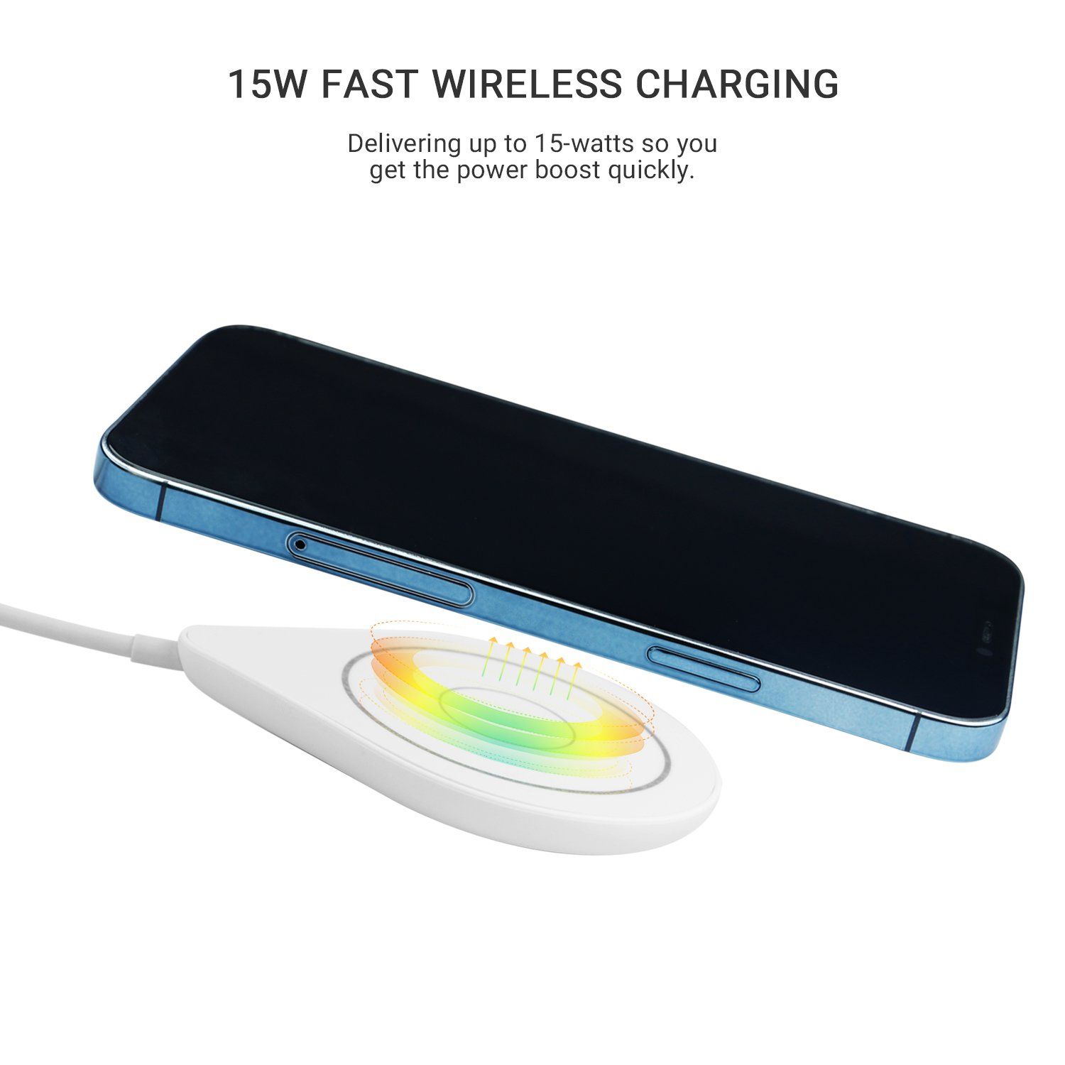 MAG-C Ultra Slim Magnetic Wireless Charger with Magnet Ring-2